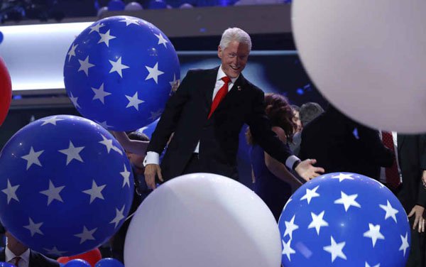 Bill Clinton Really Loves Some F@*king Balloons