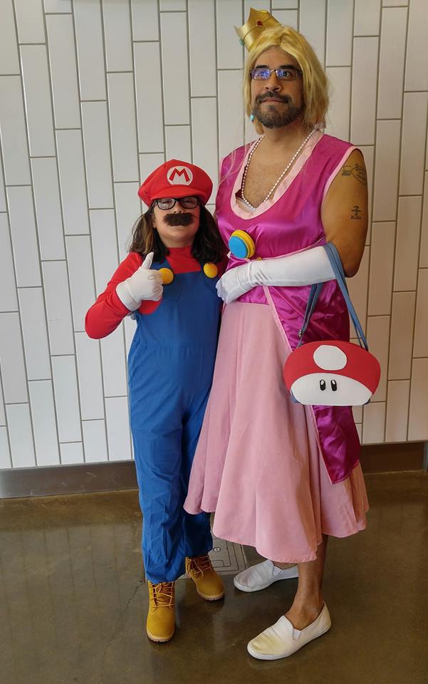 I'm the dad that dressed as Princess Peach for my daughter, and this is my response to those who who called it "Brave" or tried to emasculate me.