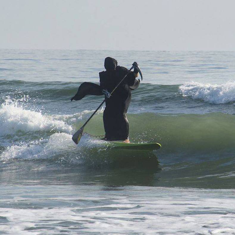 grim reaper surfing