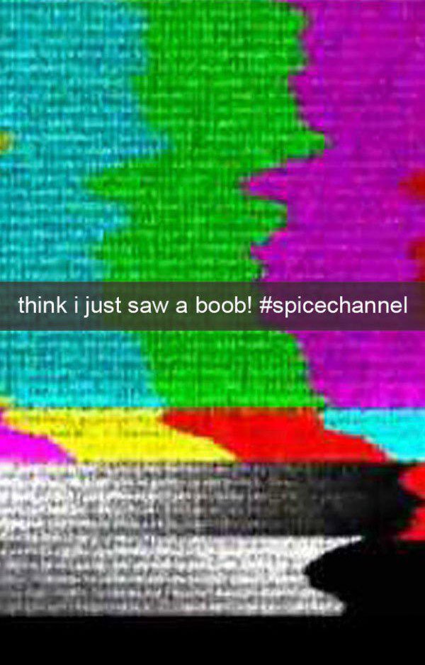 90s snapchat Television - think i just saw a boob!