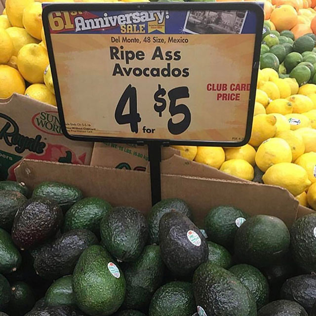 ripe ass avocado - 6L Anniversa y Del Monte, 48 Size, Mexico Ripe Ass Avocados Club Care Price 485 for