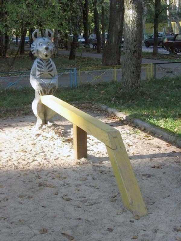 26 Awkward Playgrounds To Keep Your Kids Away From