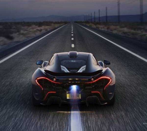 mclaren p1 rear end