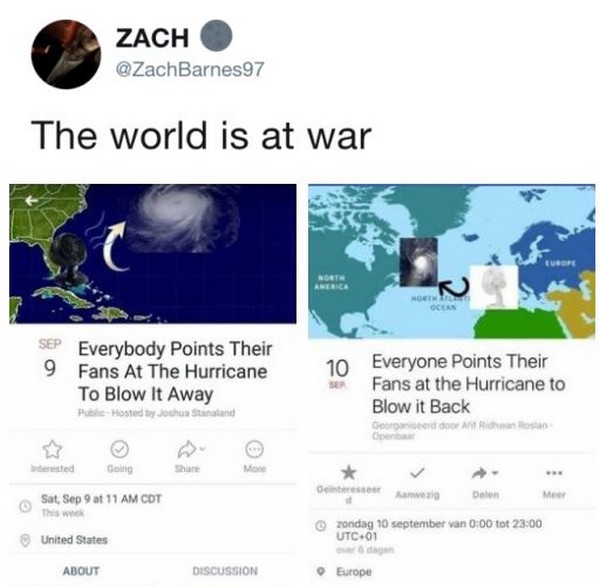 Hurricane meme