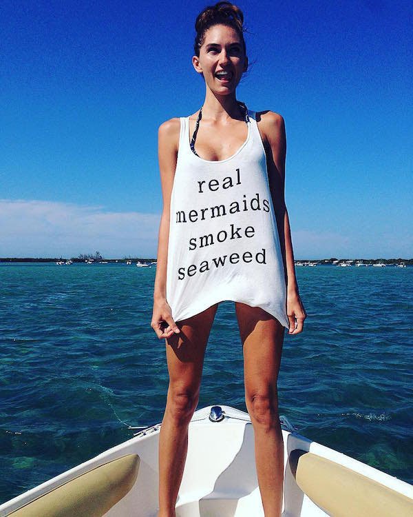 fashion model - real mermaids smoke seaweed