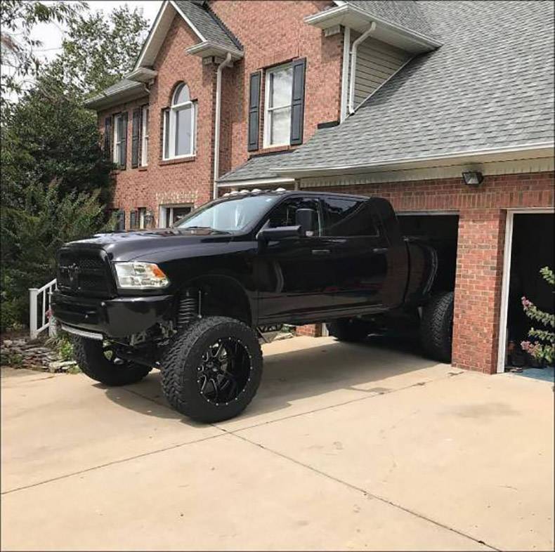 truck too big for garage