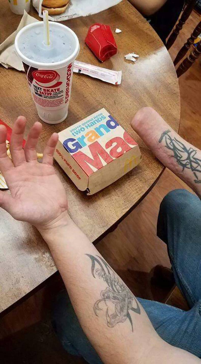 grand mac two hands