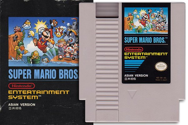 Vintage game worth money  - Super Mario Bros. (Asian version)