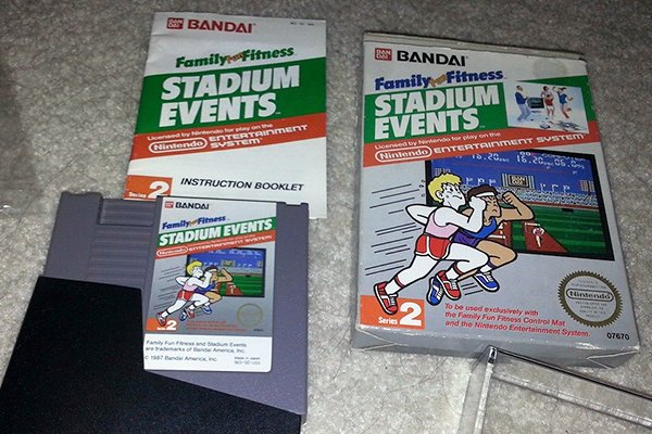 Vintage game worth money  - Stadium Events (Console: NES)