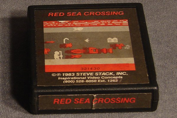 Vintage game worth money  - Red Sea Crossing (Console: Atari 2600)