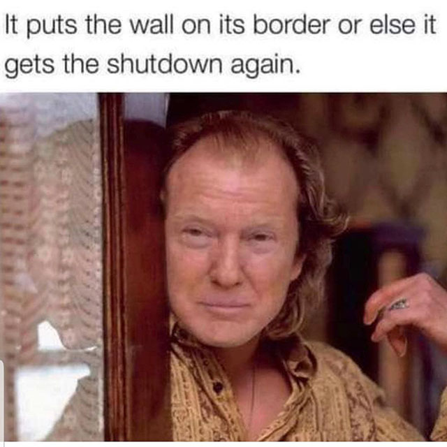buffalo bill movie - It puts the wall on its border or else it gets the shutdown again.