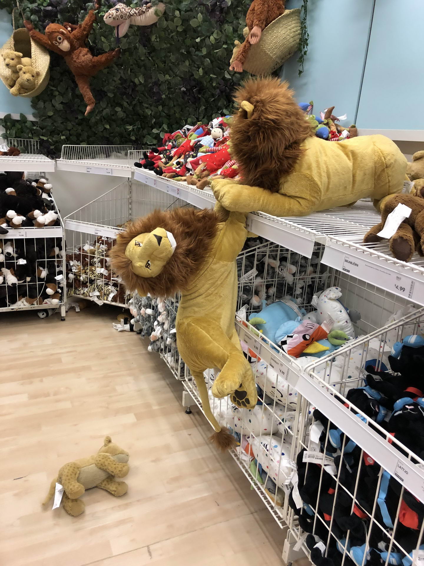 ikea lion king scene