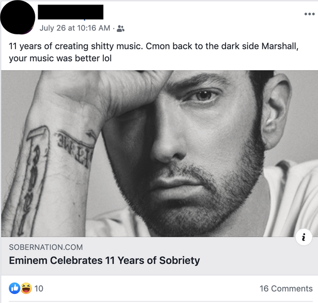 interview magazine eminem - July 26 at 11 years of creating shitty music. Cmon back to the dark side Marshall, your music was better lol Sobernation.Com Eminem Celebrates 11 Years of Sobriety D 10 16