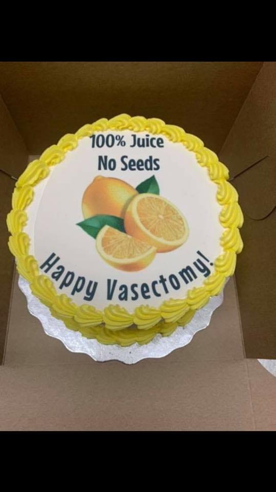 buttercream - 100% Juice No Seeds Popy Vasecto asectomy!