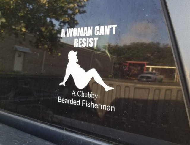 car - A Woman Can'T Resist A Chubby Bearded Fisherman