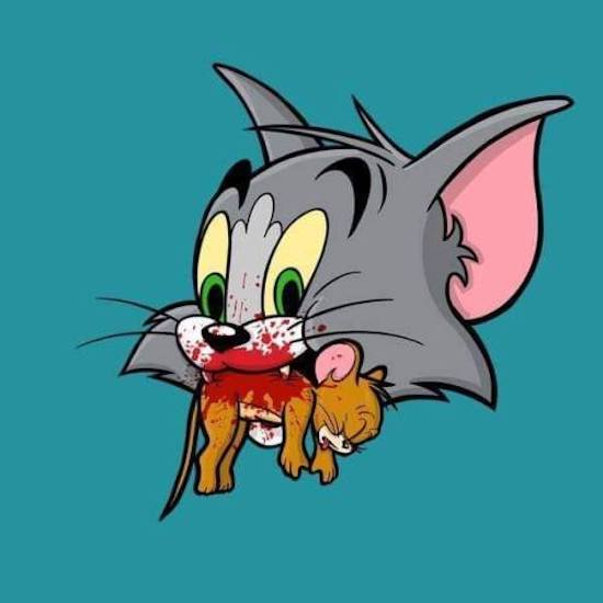 tom and jerry horror patch