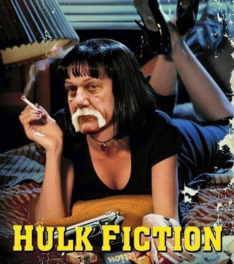 cover pulp fiction movie poster - Hulk Fignon
