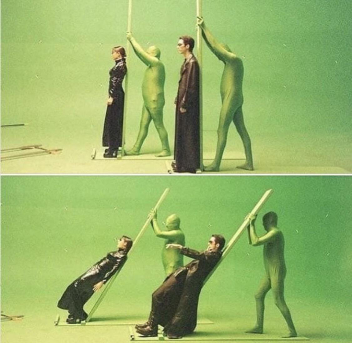 matrix behind the scenes