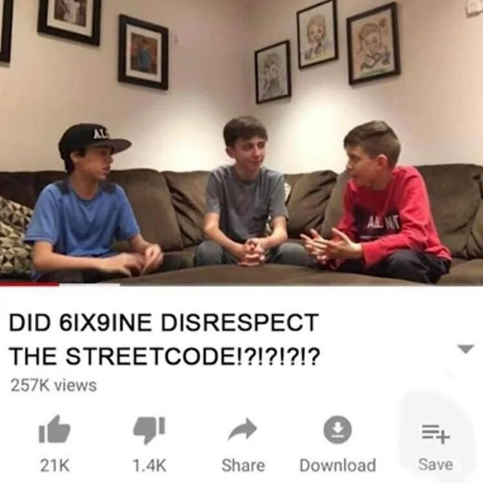 do opinions of people with anime profile - Al Al No Did 6IX9INE Disrespect The Streetcode!?!?!?!? 257 views 21K Download Save