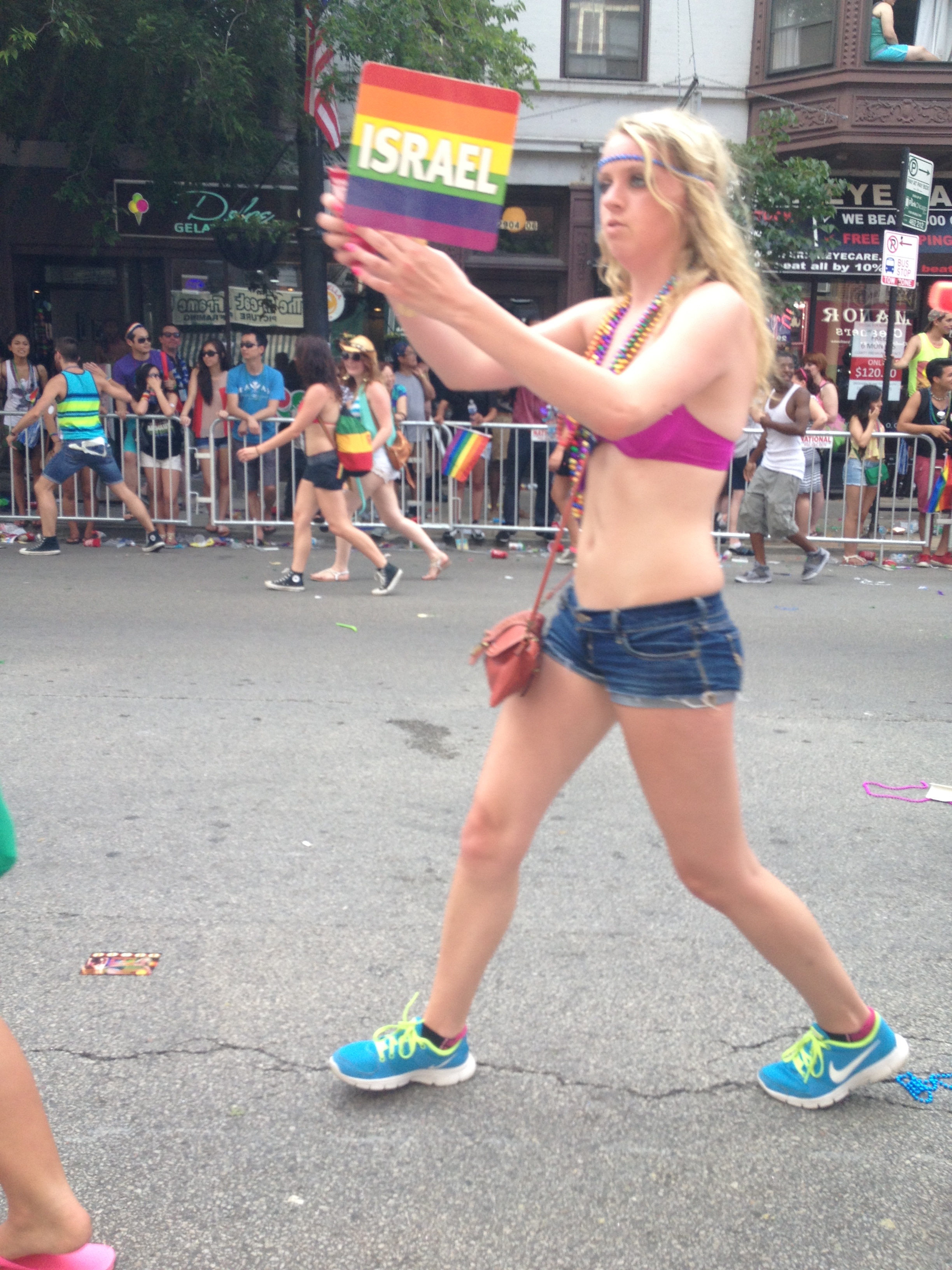 Hot Girl at Chicago Pride Parade