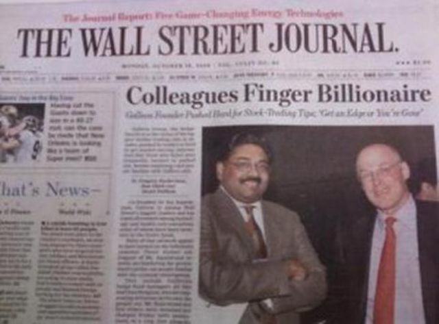 best newspaper headlines - The Wall Street Journal. Colleagues Finger Billionaire The To u tes Ve