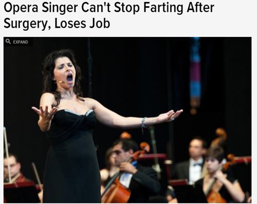 help i cant stop farting - Opera Singer Can't Stop Farting After Surgery, Loses Job Expand