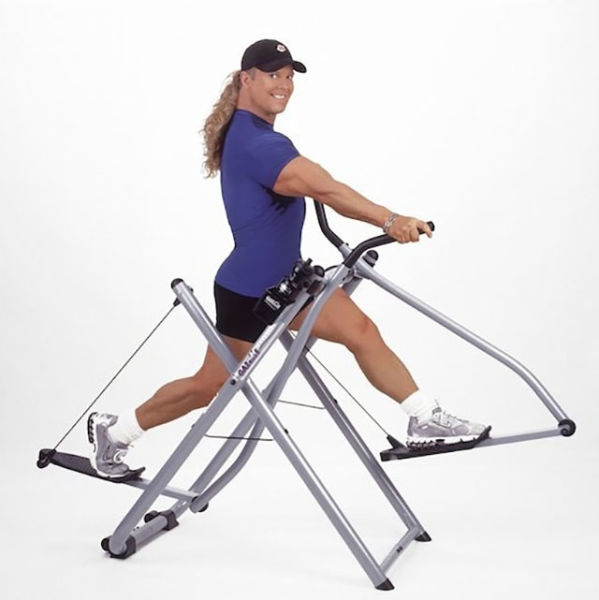 The Gazelle Freestyle: When the treadmill feels too restricting, unleash your inner animal with the Gazelle Freestyle machine. No word yet if training on this thing actually prepares you for escaping from lions.