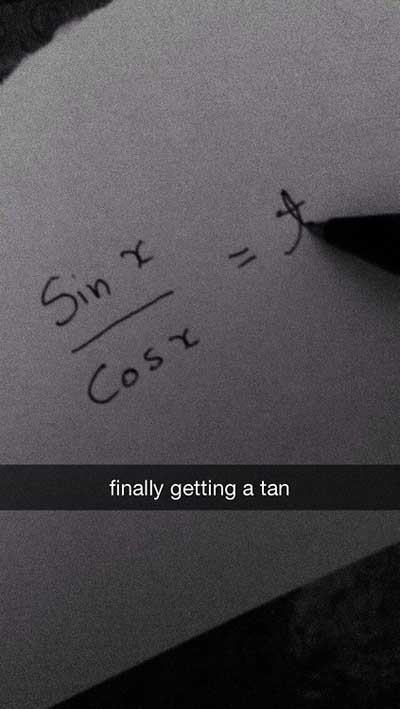 snapchat maths snapchat - Sint Cosx finally getting a tan