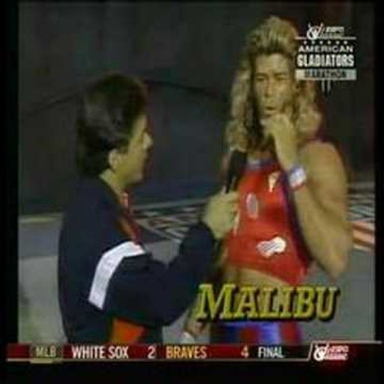 malibu american gladiator flex - American Slabiators Malibu Merawhite Sox 2 Braves Anal