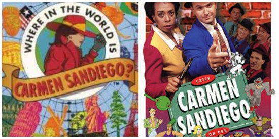 carmen sandiego original show - The W Where Norld Is Catch Crmen Sandiego Carmen Sandiego On Pus