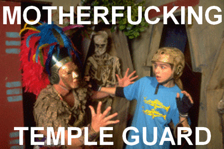 legends of the hidden temple guards - Motherfucking Temple Guard