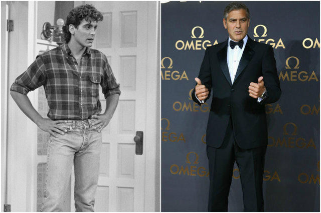 George Clooney, 1994 vs now