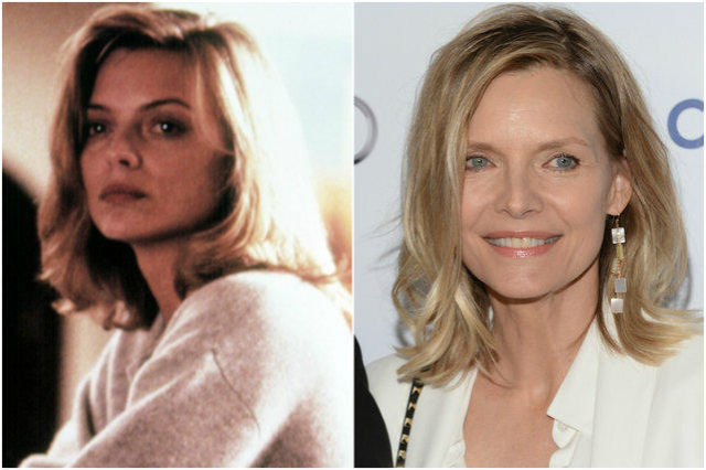 Michelle Pfeiffer, 1988 vs now