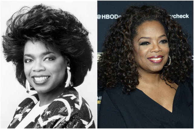Oprah, 1989 vs now