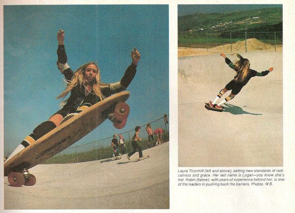 skateboarding 70s girls - Laura Thornhill let and above, santing new standards of di ness and orde Her last name is Loganyou how she's hot Rohin below. With years of experience and her is one of the leaders in pushing back the barnet Photos Wb