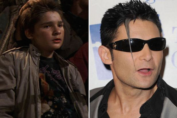 Corey Feldman as Clark “Mouth” Devereaux. Corey was an 80’s darling starring in Stand By Me and a bunch of movies with fellow Corey, Corey Haim. He can now be found running his own softcore “empire” from his home in California.