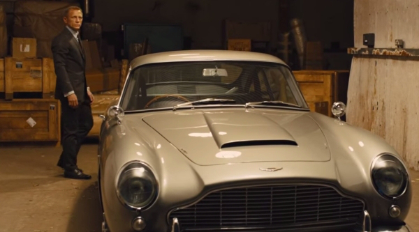 Aston Martin DB5 – Goldfinger, Thunderball, GoldenEye, Tomorrow Never Dies, Casino Royale, Skyfall