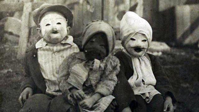 Creepy Halloween mask