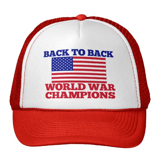 american flag - Back To Back World War Champions