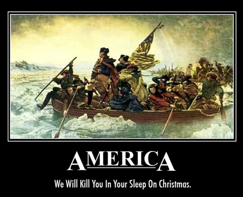 america we will kill you in your sleep on christmas - America We Will Kill You In Your Sleep On Christmas.