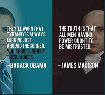 IRS tyranny under Obama, Madison was right.