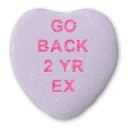 DEPRESSING VALENTINE'S DAY CANDY HEARTS