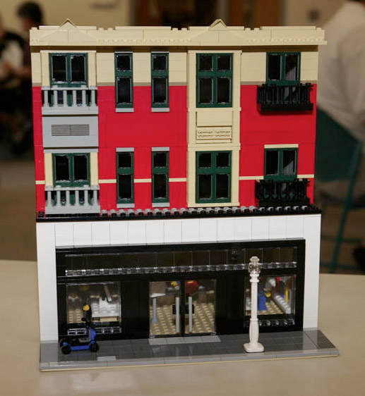 The Lego model of the Apple Store on Clarendon BoulevardArlington, VA.