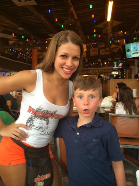 First time at Hooters