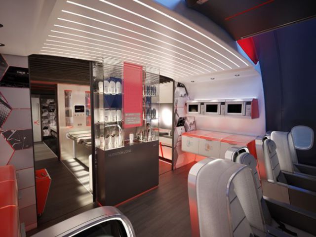 Nike Creates Awesome Private Jet For Elite Athletes