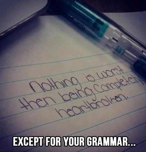 Grammar and Spelling Are Important