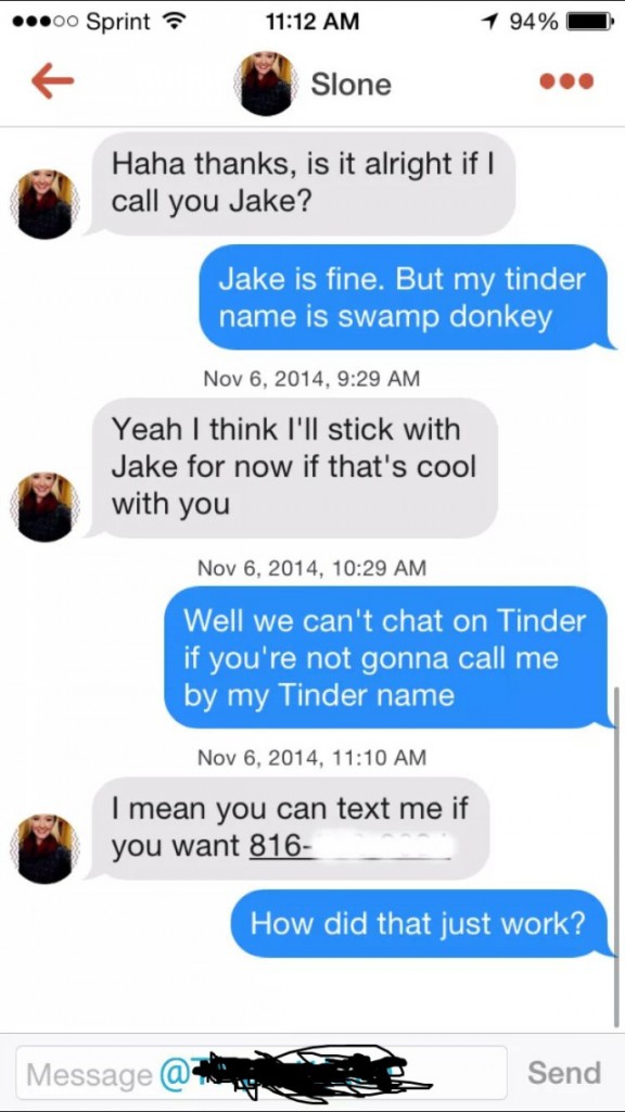Meet Jake, The Best Tinder Troll in Town