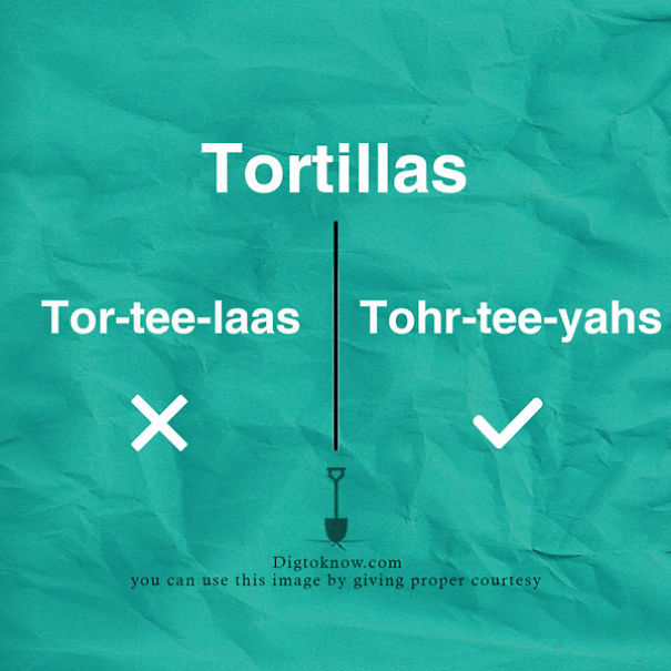 13 Food Names That Are Commonly Mispronounced