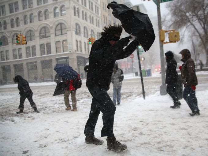 On Friday the 13th of October, 2006, three people were killed in New York after a devastating snow storm hit the Buffalo area.