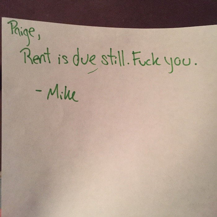 11 Hilarious Notes From Landlords To Their Tenants